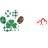 Clover Heart Pattern Mix