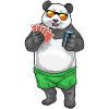 Panda Poker Pokerchips Pokerkarten