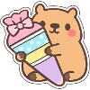 Capybara School Child – 1st Grade