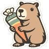 Capybara School Child – 1st Grade