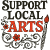 Support Local Arts Emblem
