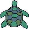 Geometric Shell Turtle