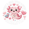 Just A Girl Who Loves Axolotls T-Shirt