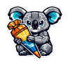 Endlich Schulkind Koala Schultüte Einschulung
