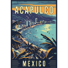 Acapulco in Mexico Tropical Travel Art