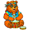 Hippie Bear