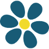 blue flower flowers dark blue blossom