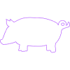 Pig Silhouette