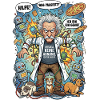 Genius in chaos: Einstein and robots