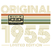 Originales Retro-Erbe von 1955