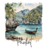 Phuket Aquarell, Phuket, Thailand