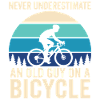Never Underestimate Old Guy Bicycle