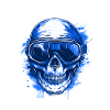 Ski Skull Ski Goggles Skull