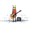 Ghost guitarist in the spotlight