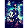 Alien BMX in Neon City
