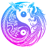 Dragon Yin Yang et Néon Phénix