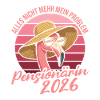 Pensioner 2026 Flamingo Retirement Gift