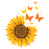 Sunflower Gift for Nature Lovers