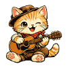 chat_guitare