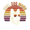 Cool Dog Mama Retro Sunset Sunglasses