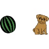 Pug & Melon