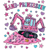 Sand-Prinzessin: Rosa Bagger