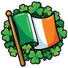 Irish Flag Clover Pride
