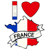 France - Flag - Map