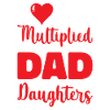 Dad father of three girls daughters