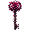 Rose Key, couronne florale