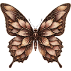 Ornamental Butterfly Bronze Tones