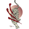 Japan Tiger Rising Sun