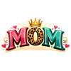MOM! Crown, Leo Love, Personalizable