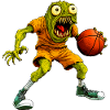 Monster Basketball Player
