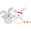 Cuddly bunny