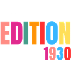 Limitierte Auflage Hergestellt 1930