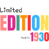 Limitierte Auflage Hergestellt 1930