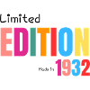 Limited edition Made in 1932