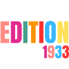 Limited edition Made in 1933