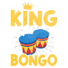 King Bongo Retro Percussion Conception