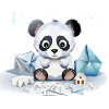 Kuschelpanda im Eisschatz