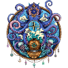 Nautical Squid Compass