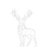 Deer Silhouette - Wilderness