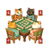 Meowjong Funny Cat Mahjong Lover