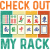 Tjek mine Rack Mahjong Player Tiles