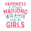Happiness Playing Mahjong With The Girls