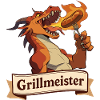 Grillmeister Dragon with Fire Sausage