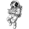Astronaute Lecture Espace Terre