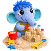 Leo Langnase am Strand