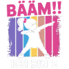 Bääm I'm 5 Dabbing Girl 5th Birthday